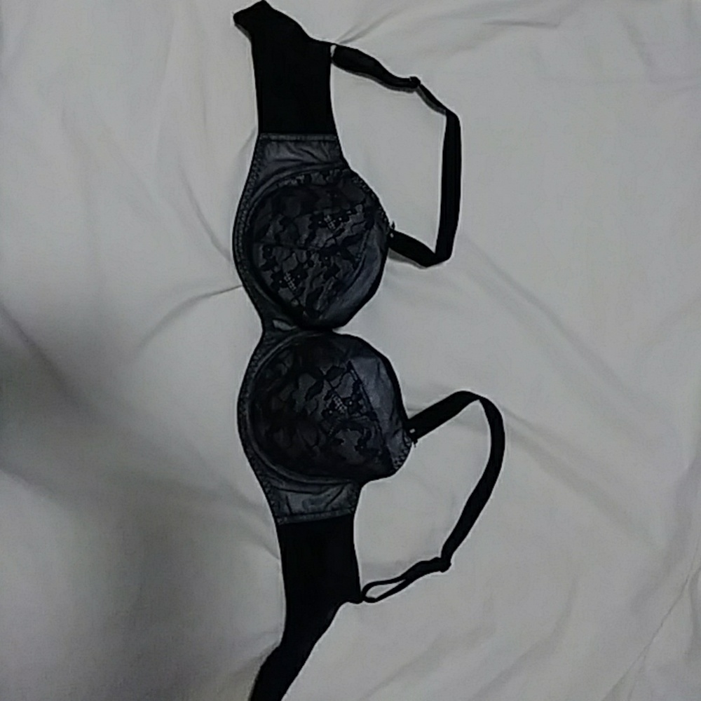 Freya Padded Black Lace Bra